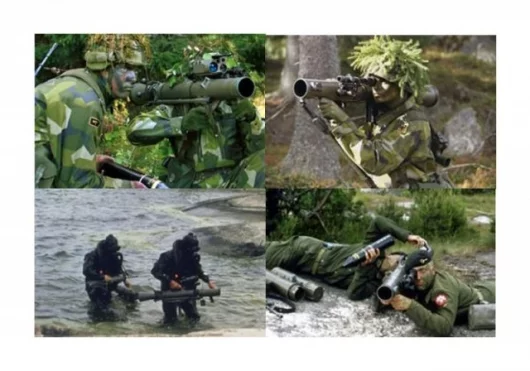 The 84 mm Carl-Gustaf recoilless, multi-role, man-portable weapon (Images: SAAB)