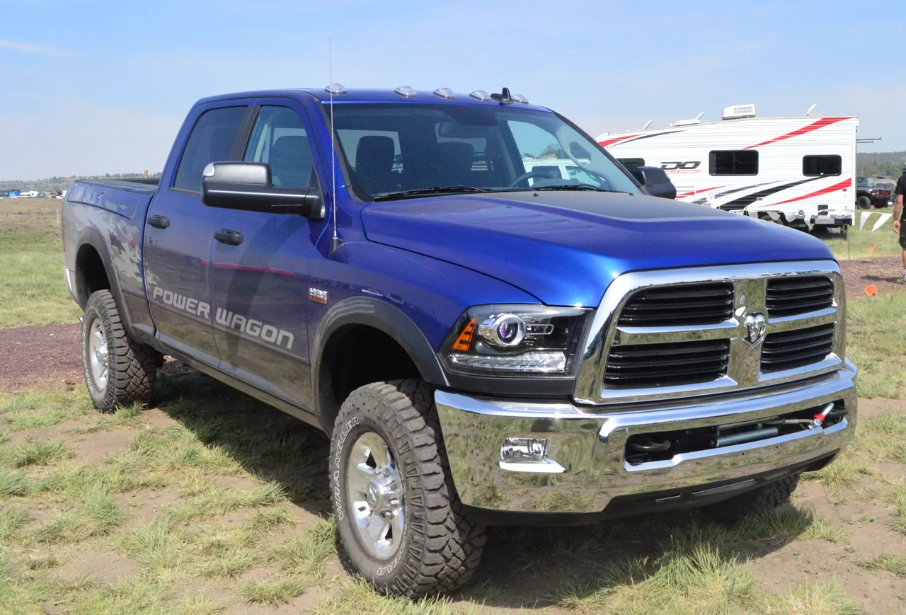 The new Power Wagon has 14.5 in (37 cm) of ground clearance and skid plates