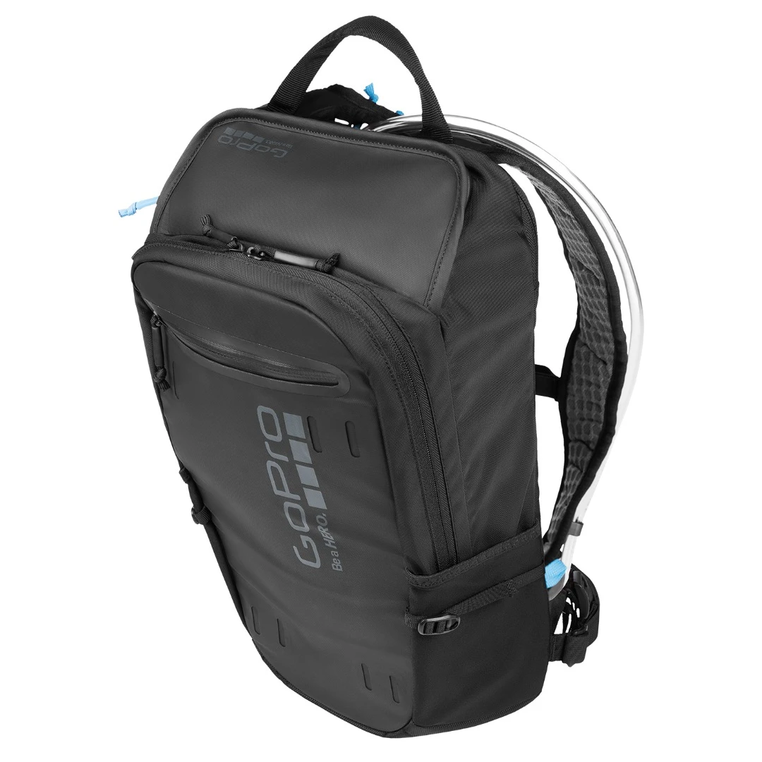 There's room for a two liter bladder in the backpack