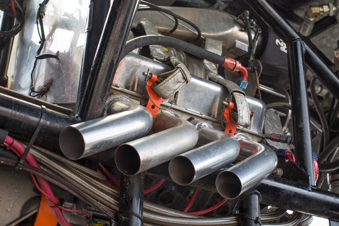 Monster trucks make over 1500 horsepower ... and a great deal of noise (Photo: Noel McKeegan/Gizmag.com)