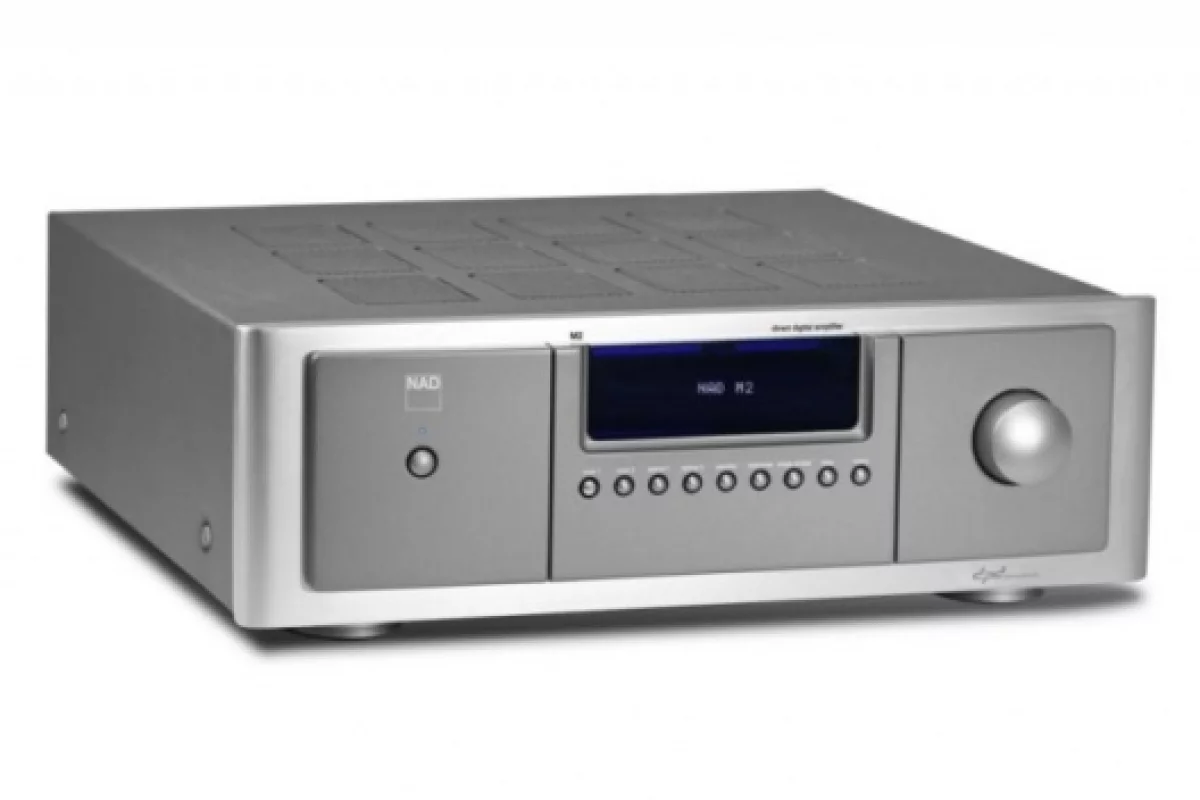 The clean, simple, functional look of the NAD Masters Series M2 Direct Digital Amplifier belies it's ability.