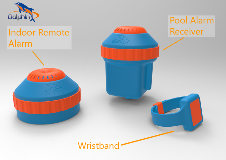 Sonar alarm system detects kids in the pool