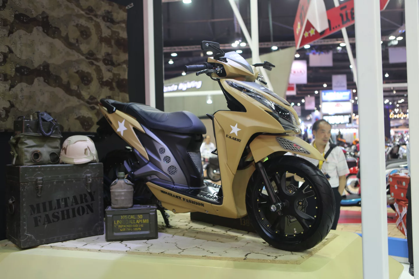 Expect a range of customised scooters from Honda