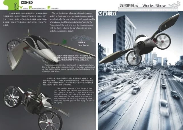 The YEE flying car concept