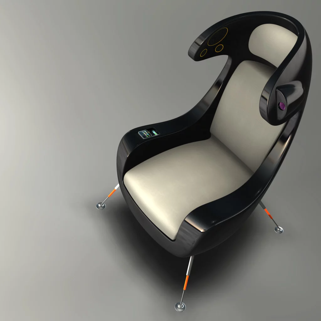 The Media Chair ... plenty of features, style and comfort
