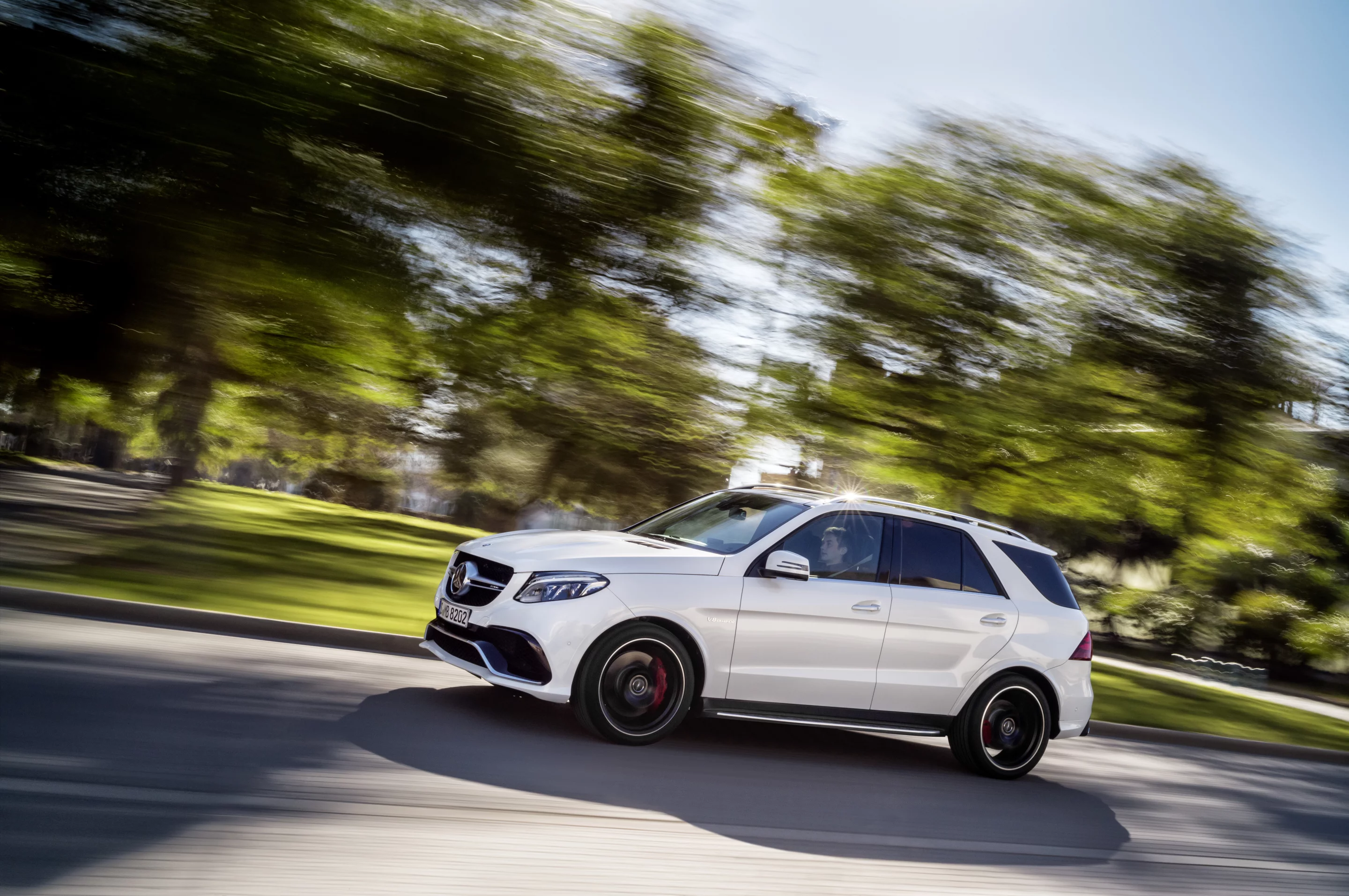 The AMG-powered GLE won't be winning any Greenpeace awards