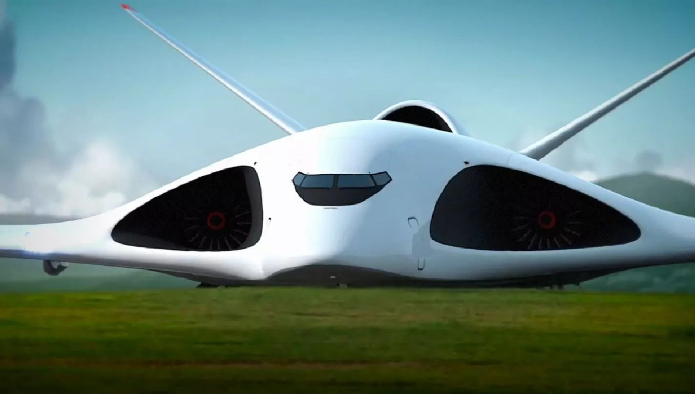 The heavy transport craft concept, dubbed the PAK TA, could fly at supersonic speeds of up to 2,000 km/h (Image: Aleksey Komarov)