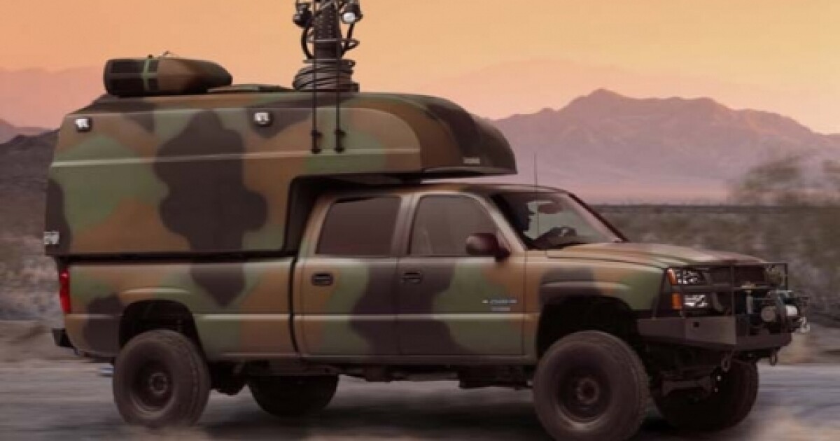 Military Diesel Hybrid Truck Features a Fuel Cell Auxiliary Power