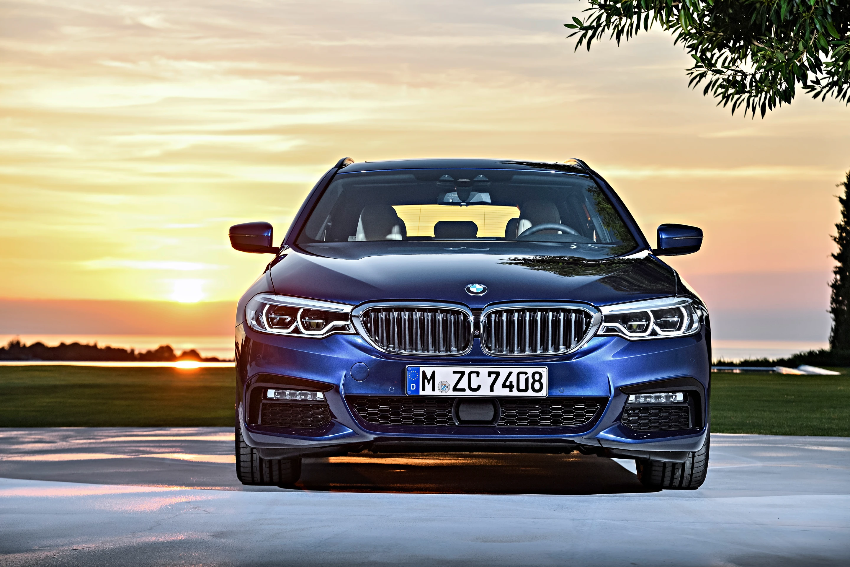 The 5 Series is undoubtedly a BMW - just look at the kidney grille