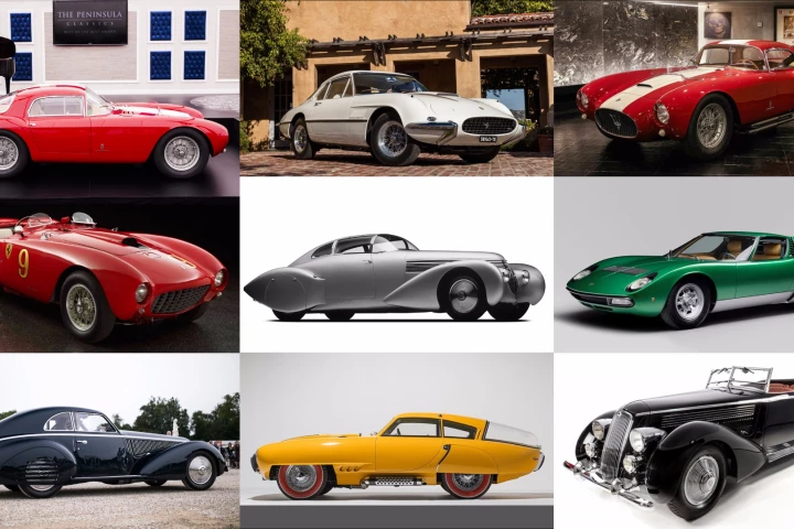 The best of the best finalists all won major concours d'elegance events during 2016