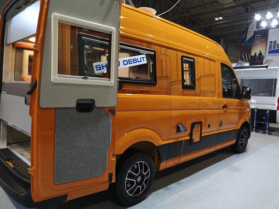 The shorter 600CRD makes its show debut at the recent Motorhome & Caravan Show in Birmingham, UK