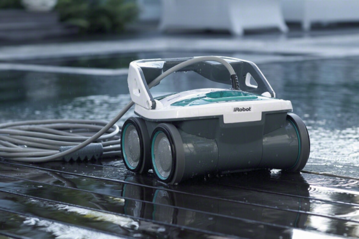 iRobot has unveiled its newest and fanciest pool-cleaning robot, the Mirra 530