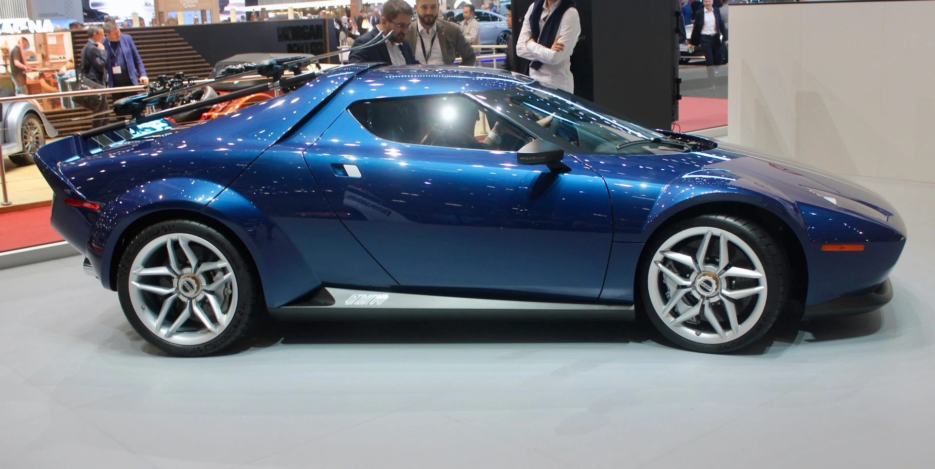 MAT is introducing a manual transmission option to go along with the New Stratos' naturally aspirated V8