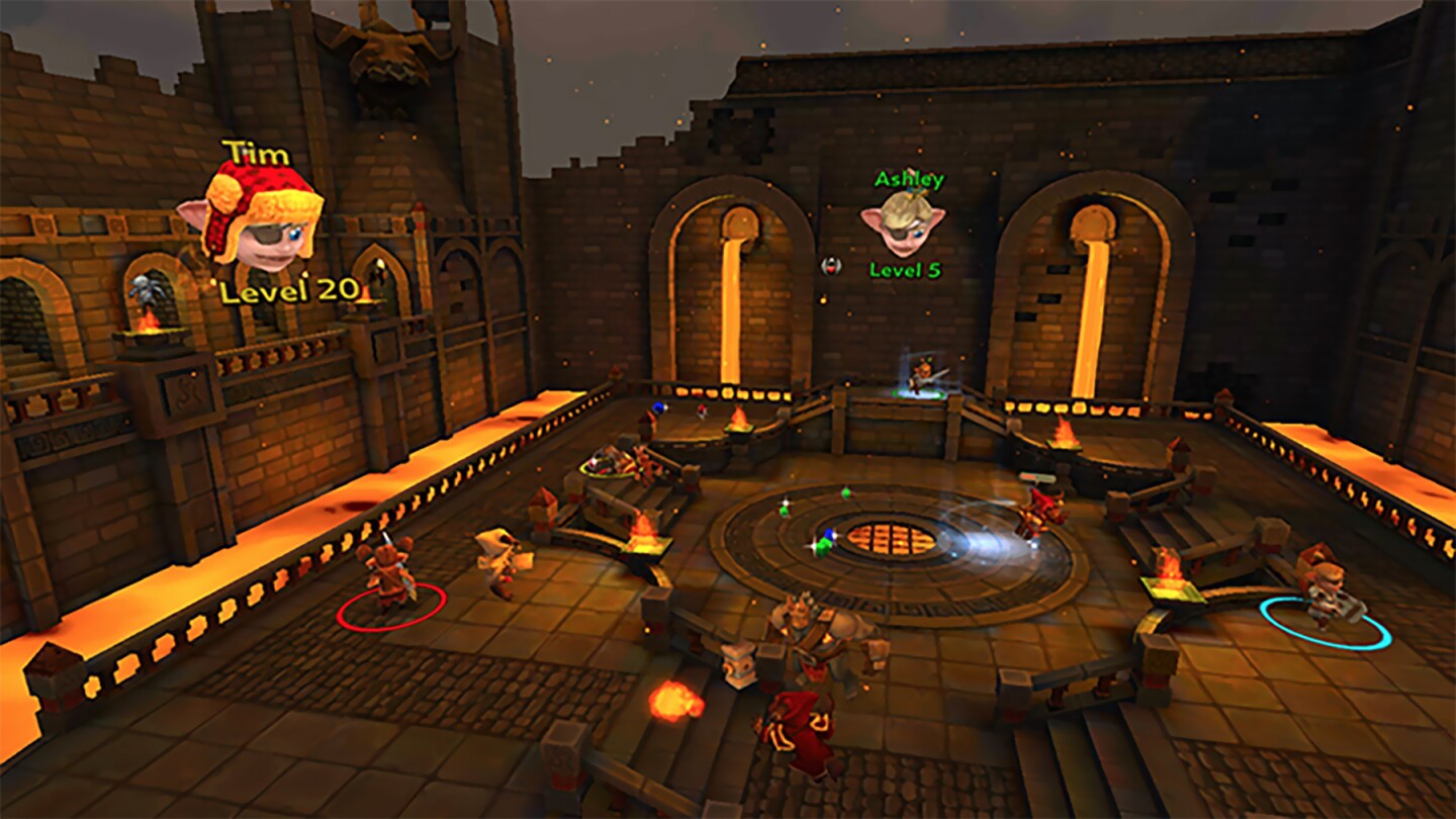 Herobound: Gladiators, a multiplayer arena fighting game for the Gear VR