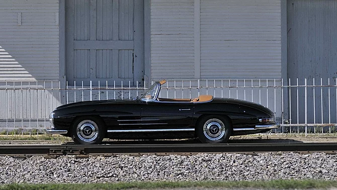 1957 Mercedes-Benz 300SL Roadster. Auctioneer's Estimate: US$1,750,000 - US$2,250,000 Official Auction Description and Images