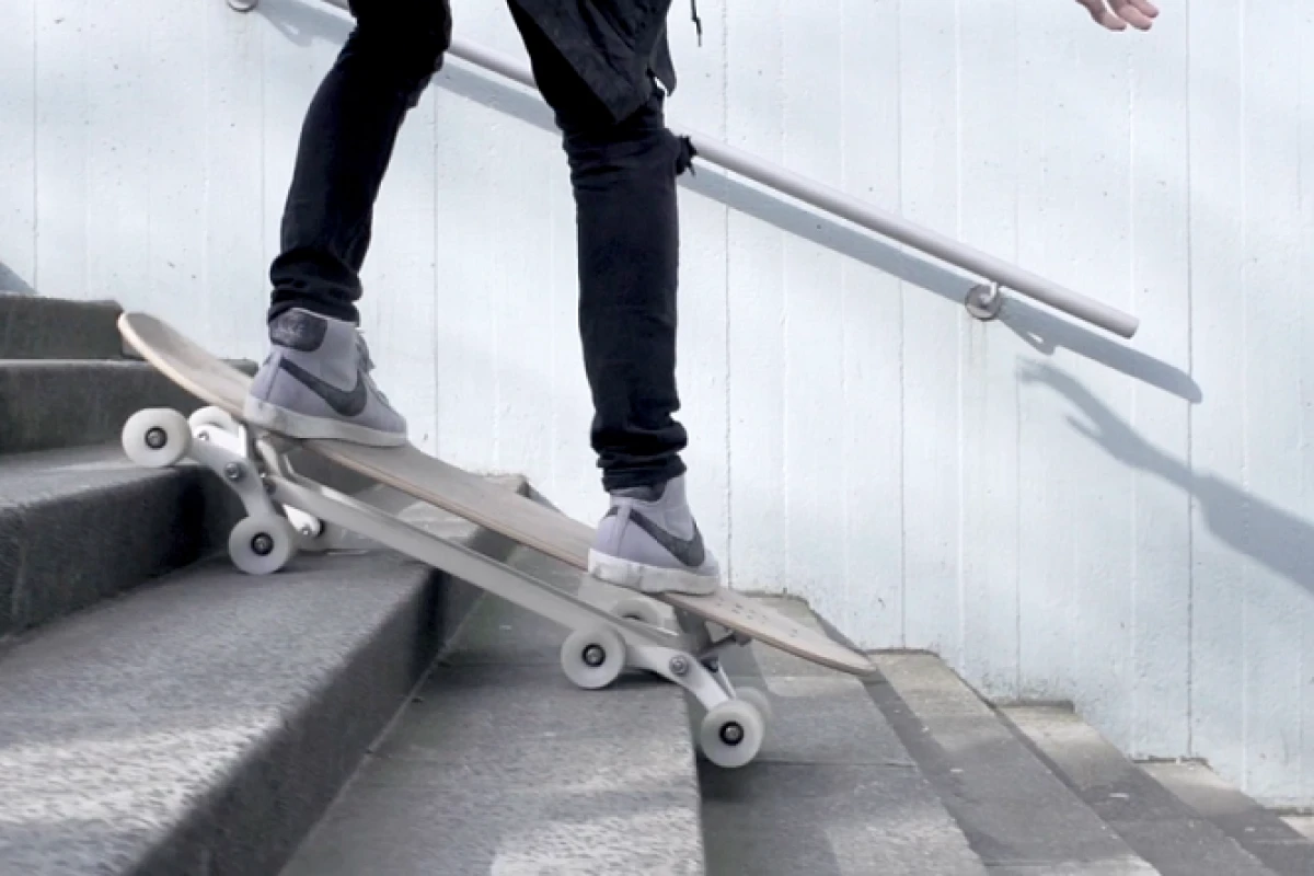 The Stair-Rover in action