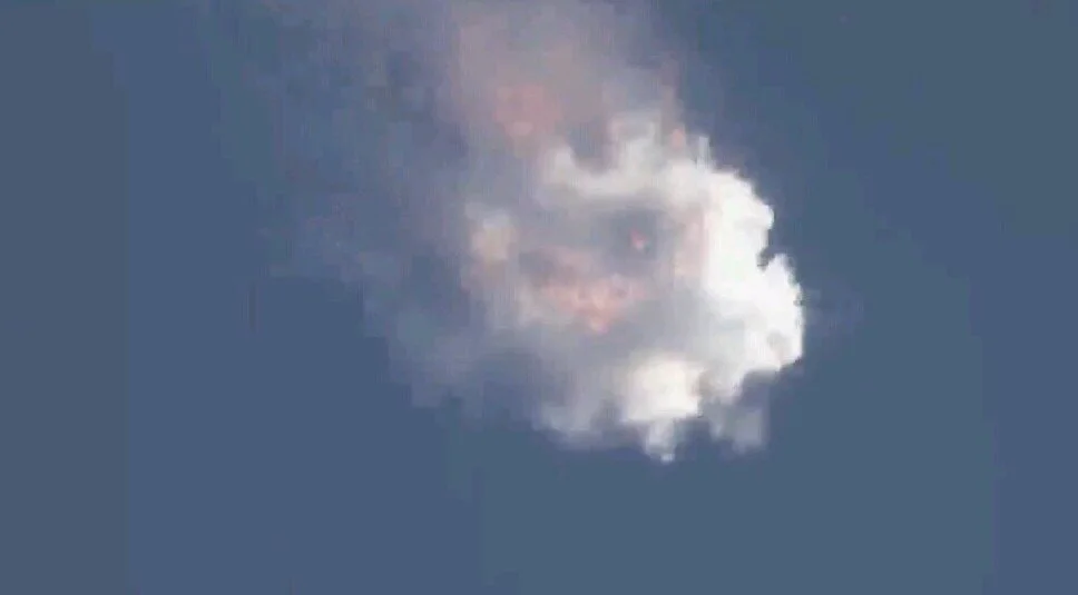 CRS-7 exploded shortly after liftoff