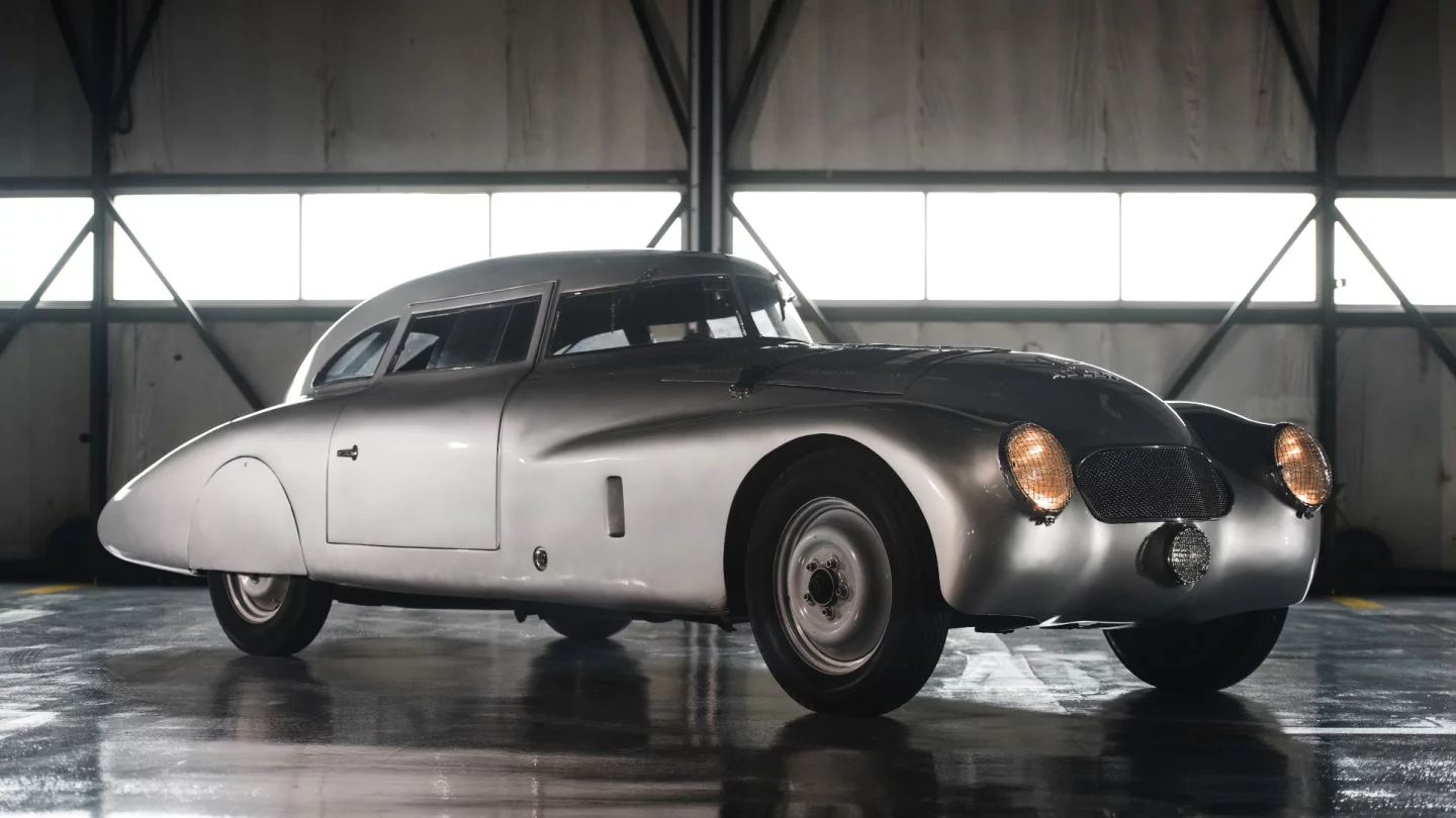This 1938 Adler Trumpf Rennlimousine is estimated to sell for between $1,200,000 and $1,800,000