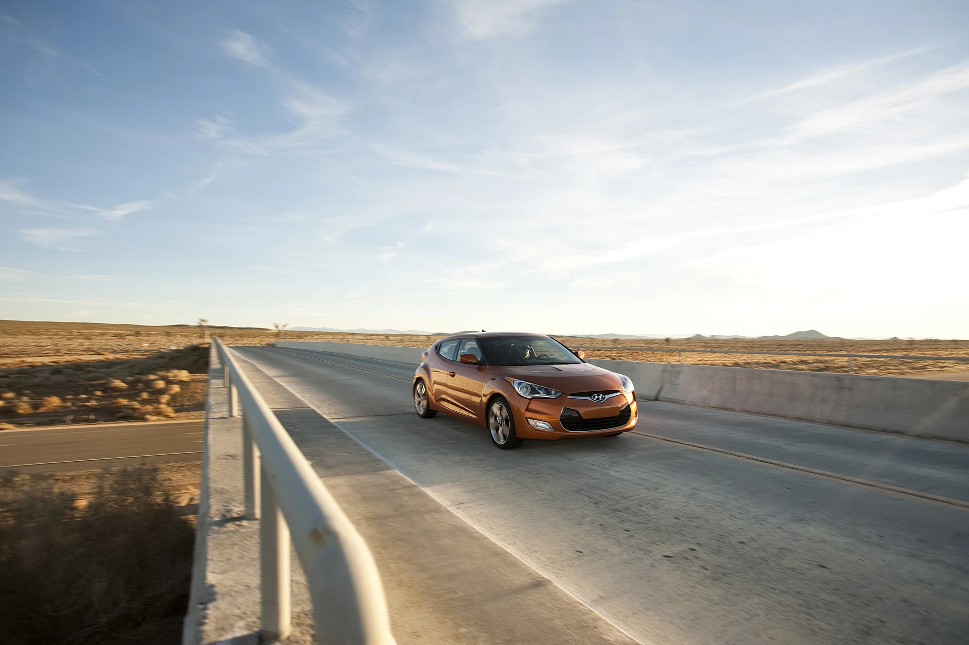 The Hyundai Veloster 3-door coupe