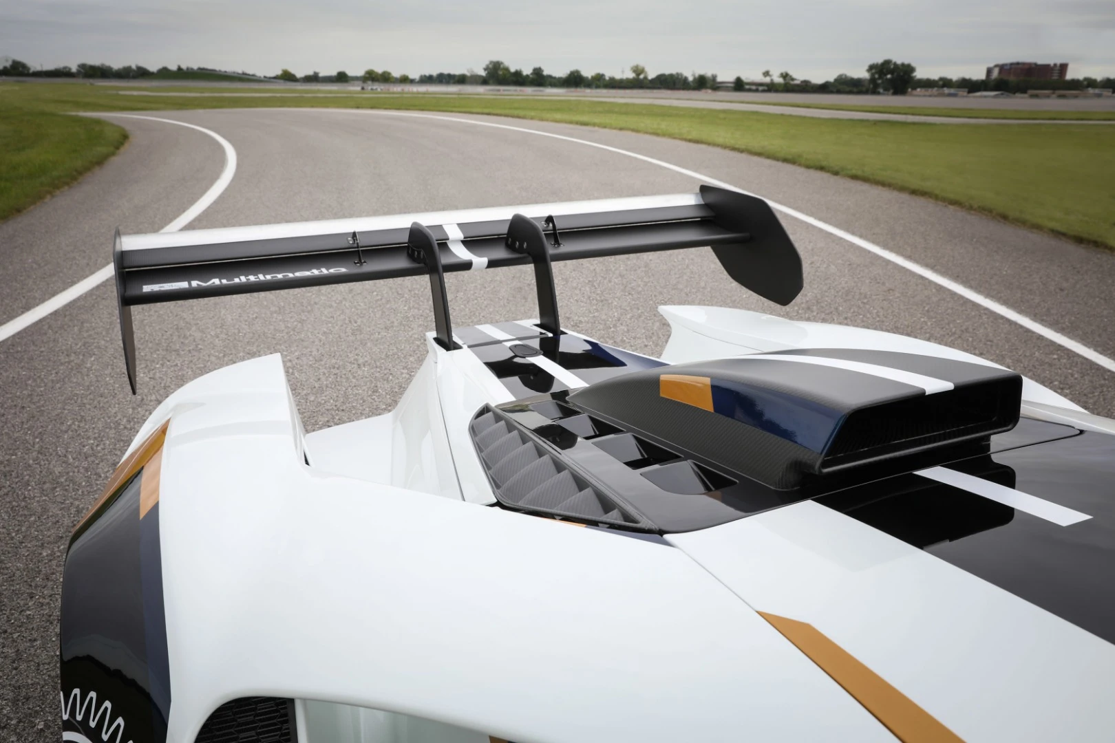 Ford says the aero package of the Ford GT Mk II produces 400 percent more downforce