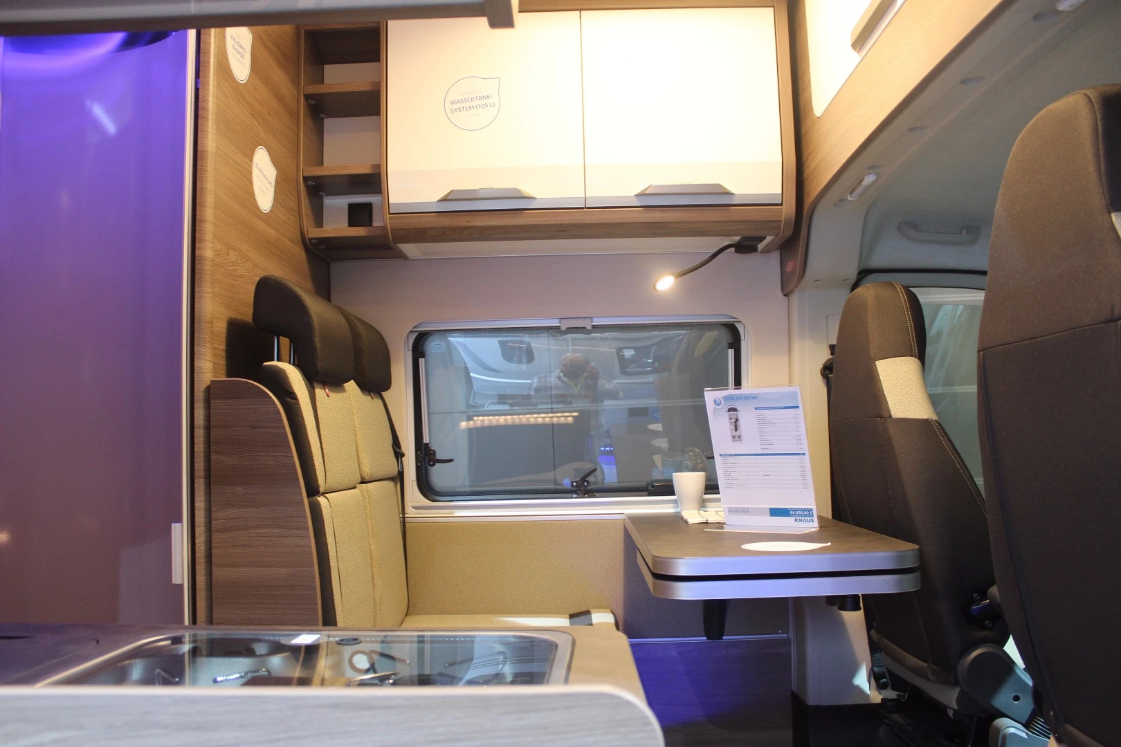 A peek inside the Knaus Boxlife 630 ME