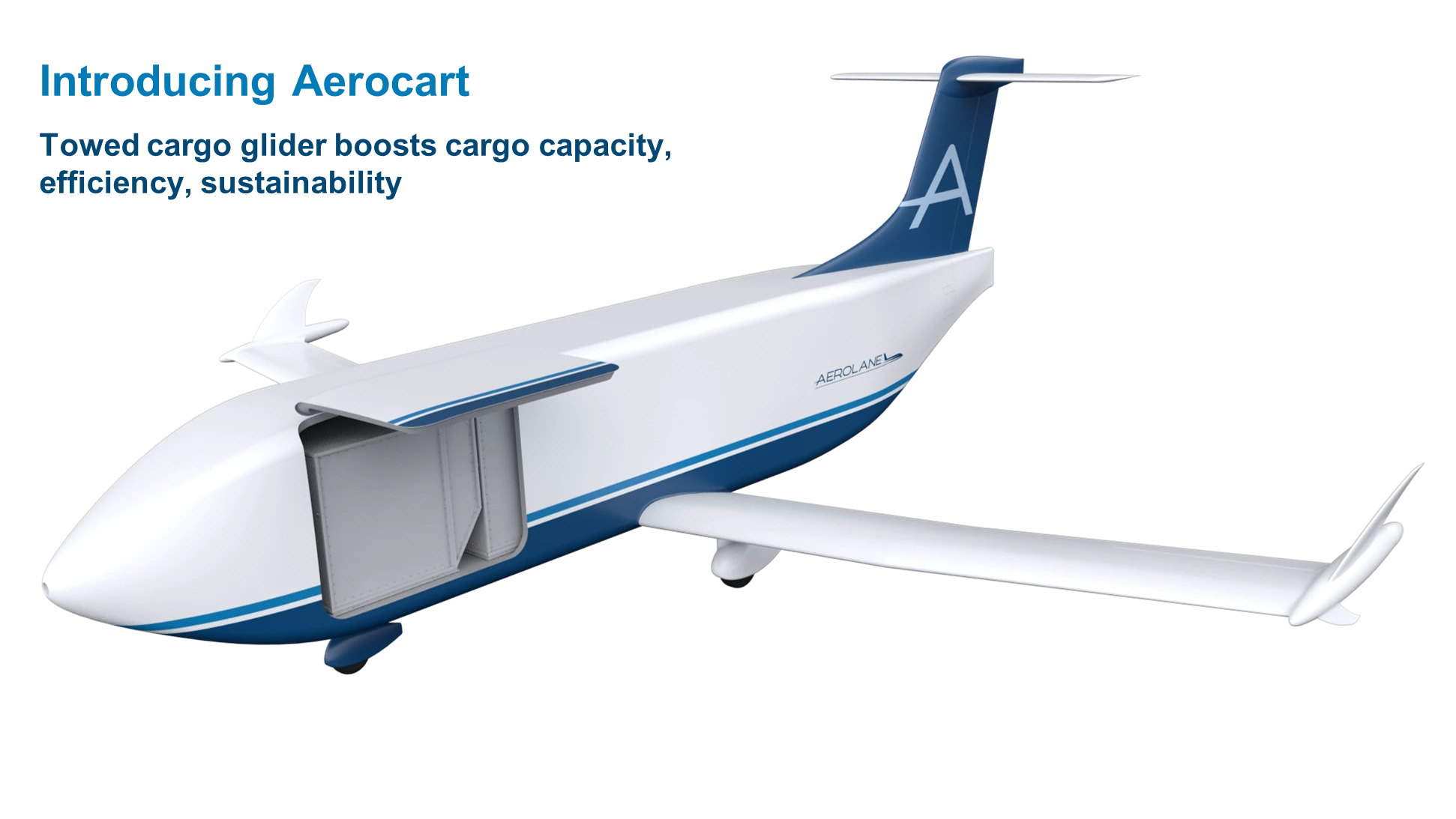 The simplest, lightest possible airframe: an unpowered glider chock-full of cargo, with autonomous glide and vortex surfing capabilities