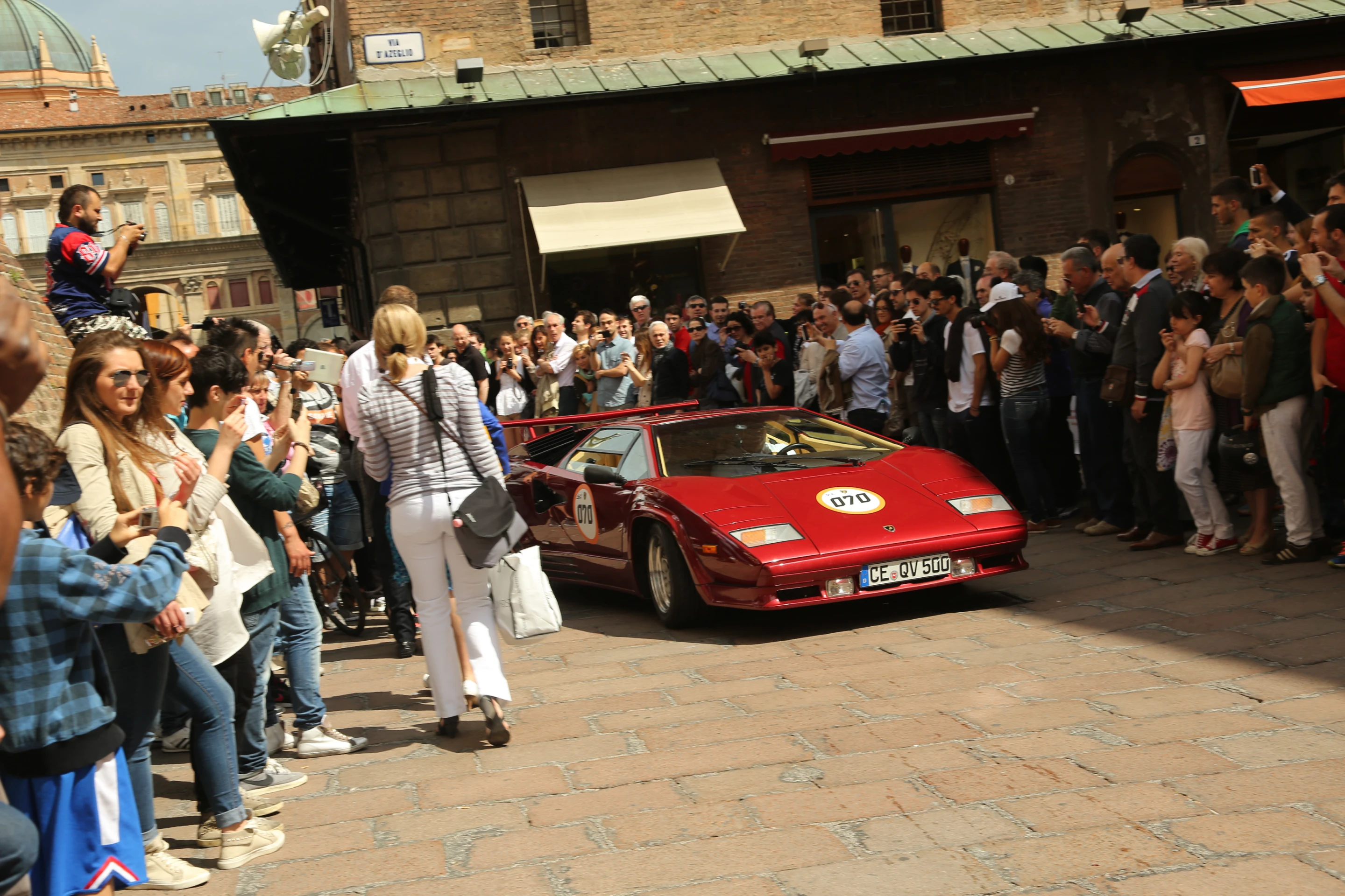 Lamborghinis from every era tackled the 745 miles (1,200 km)