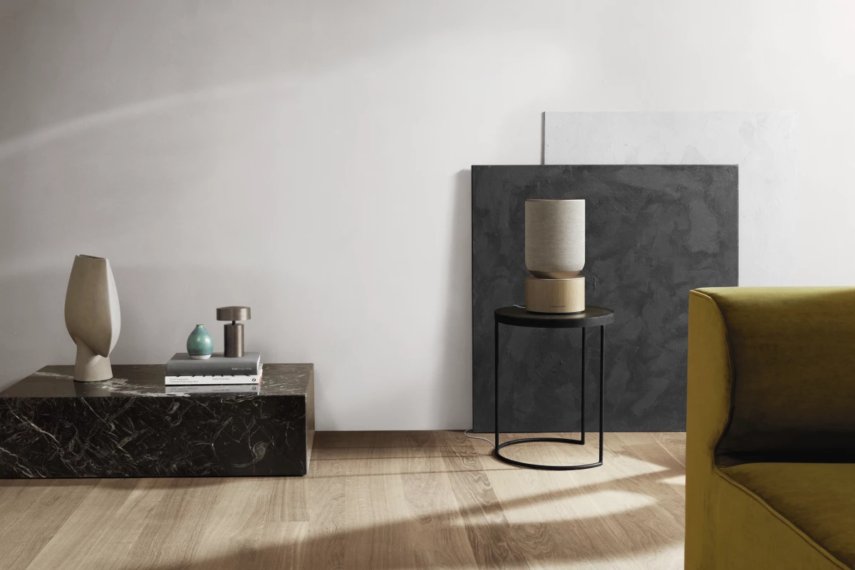 The Beosound Balance is promised to offer an "impressively big sound experience compared to its size"