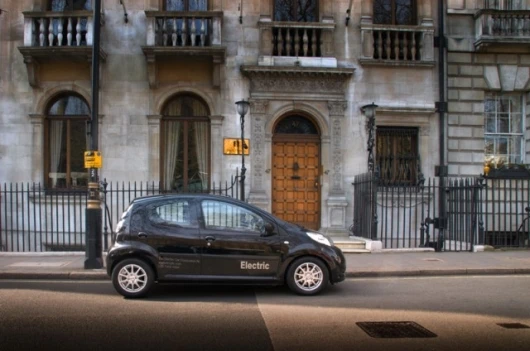 The C1 electric car is assembled in the UK from donor cars supplied with Citroen's blessing