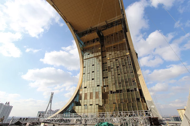 The Guangzhou Circle Mansion was designed by Italian architecture firm A.M. Progetti (Photo: Joseph di Pasquale architect)