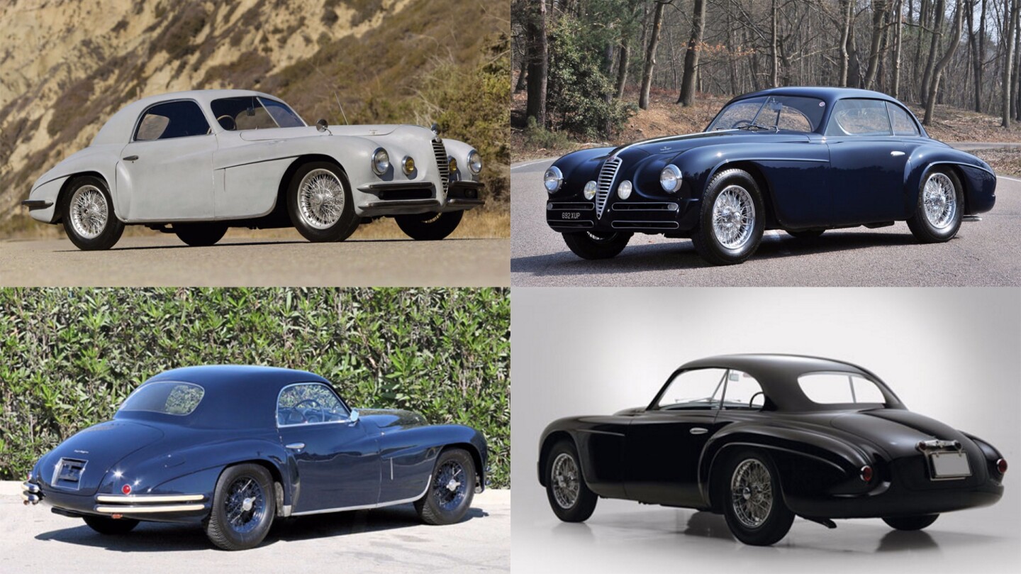 Without doubt, the immediate post-WW2 Alfa Romeo 6C 2500 Super Sport was one of the fastest cars in the world when production recommenced in 1946. Though it had officially been in production since 1938, the car had been evolving for two decades prior to that and had won numerous Le Mans 24 Hour Races and been one of the fastest of the pre-WW2 road cars.