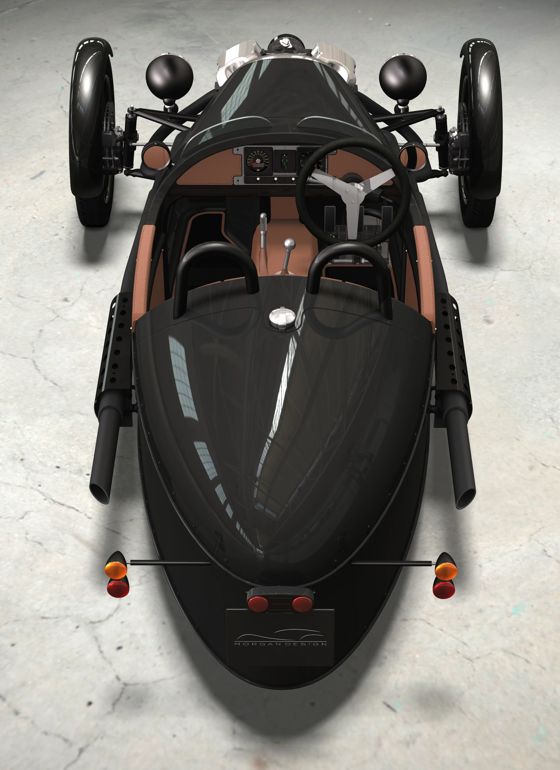 The new Morgan three-wheel cyclecar