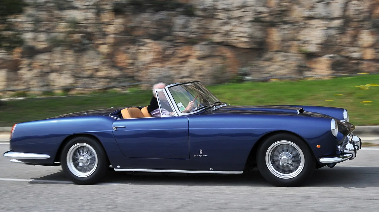 This 1960 Ferrari 250 GT Cabriolet Series II by Pinin Farina is estimated to fetch between €1,400,000 and €2,000,000. Photo: Tim Scott