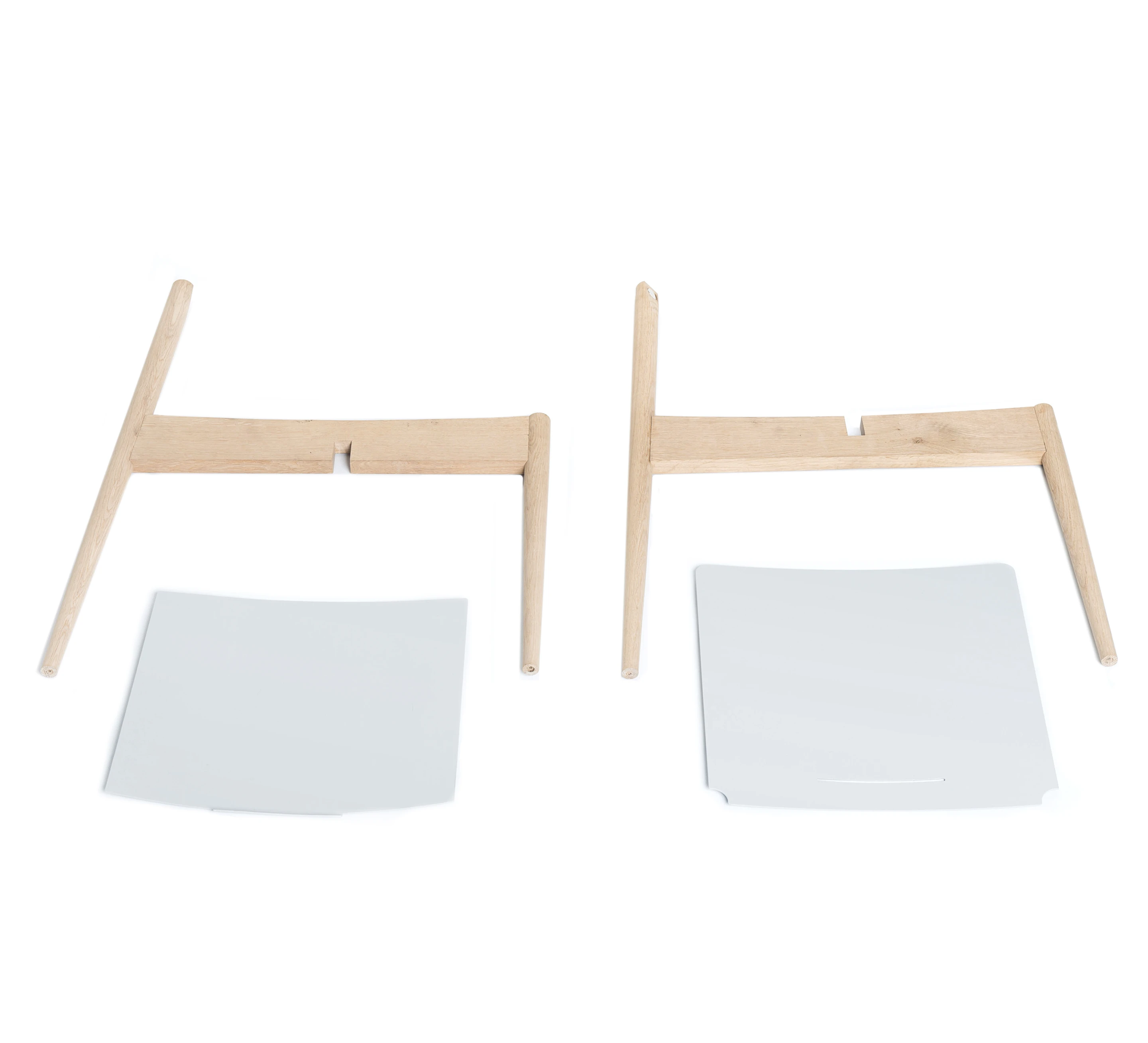 The MAG chair, disassembled (Photo: Benjamin Vermeulen)