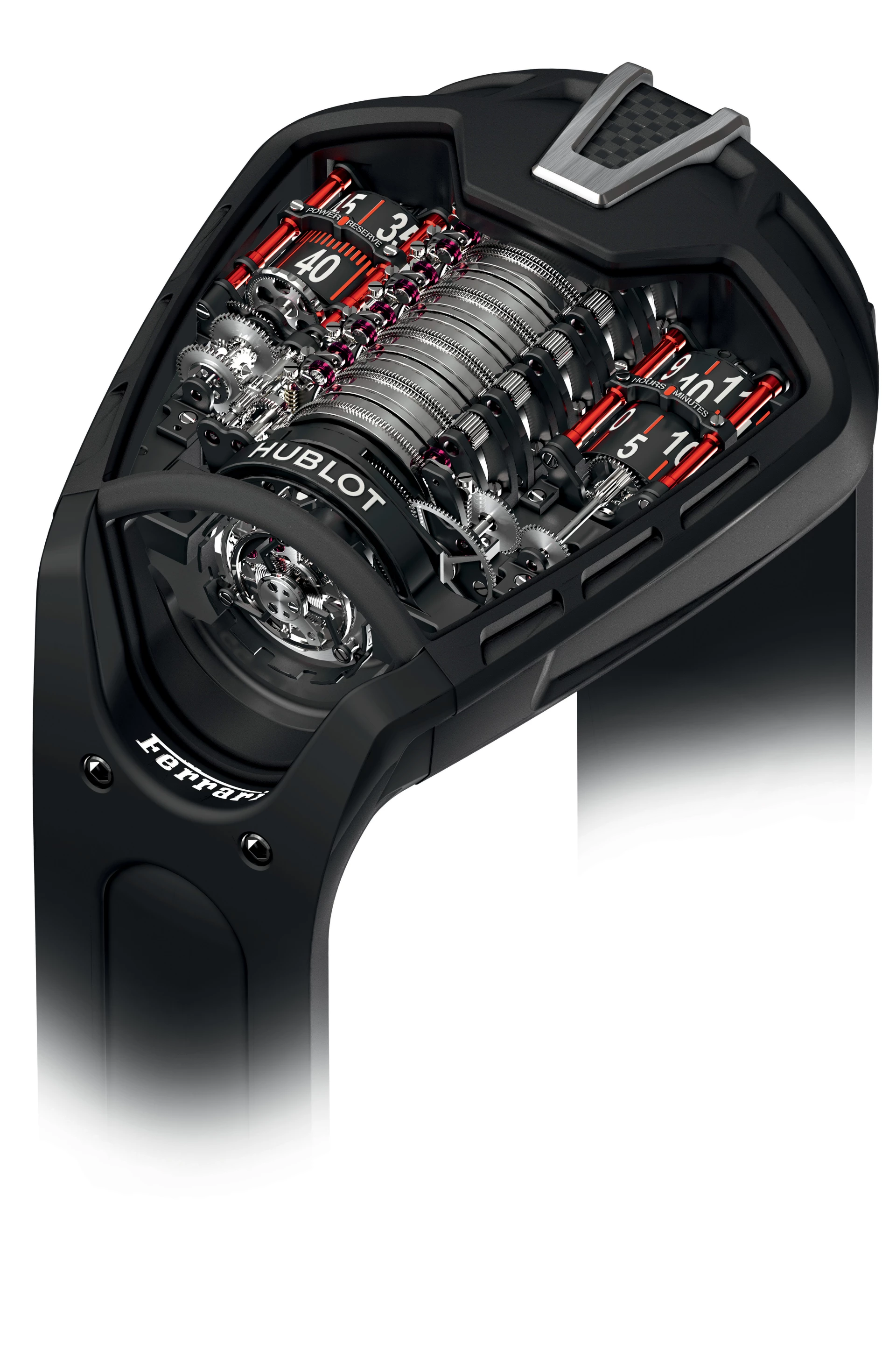 The MO-05 LaFerrari superwatch is exquisitely detailed, to justify the high price tag