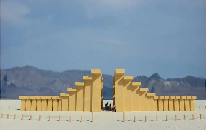 The Temple of Direction for Burning Man 2019