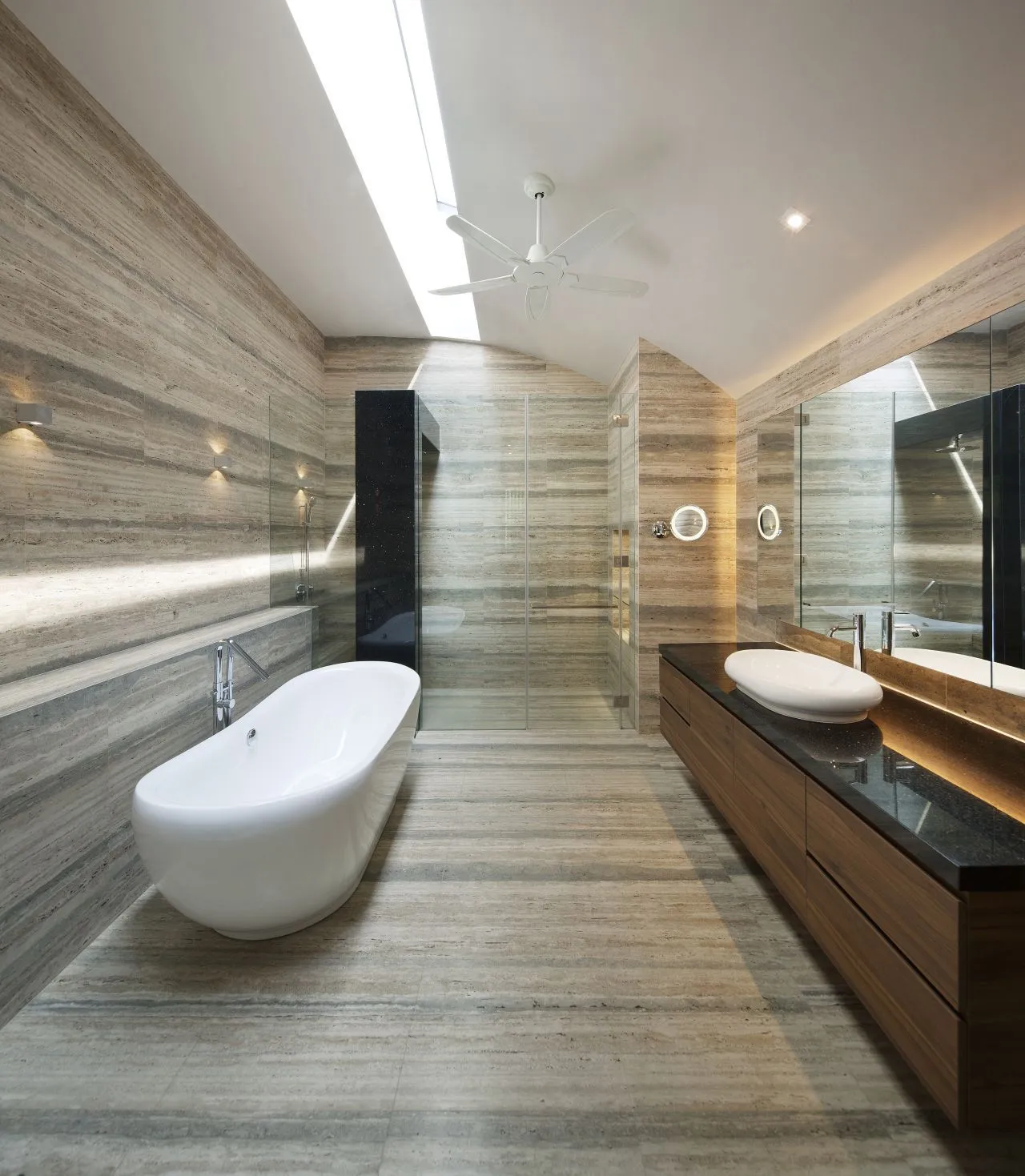 Another view of one of the home's three bathrooms (Photo: Jeremy San)