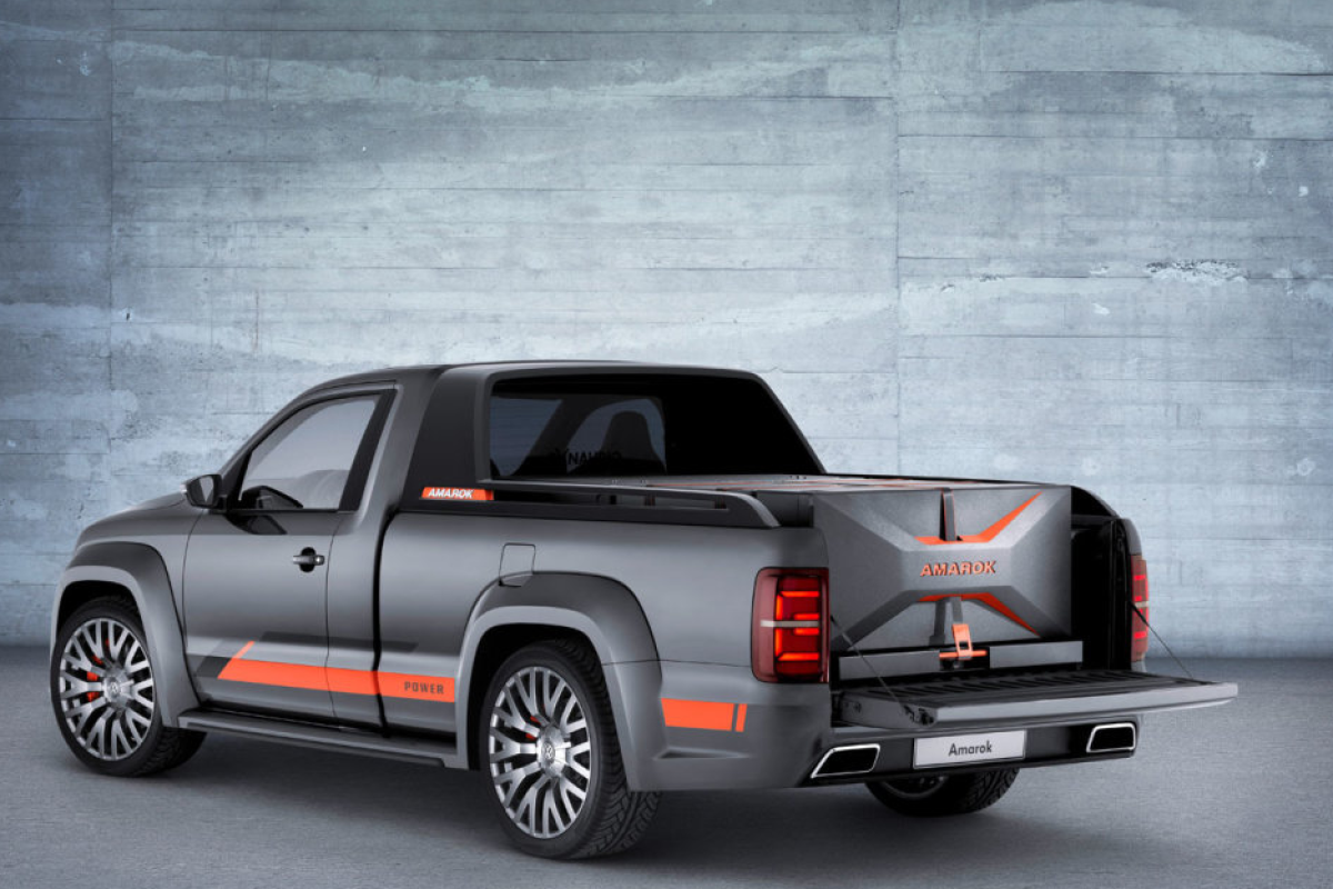 Volkswagen Powers The Amarok Pickup With A Bed Full Of Speakers