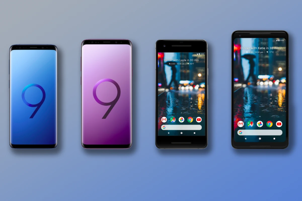 New Atlas compares the specs and features of the Samsung Galaxy S9 and S9+ to the Google Pixel 2 and 2 XL