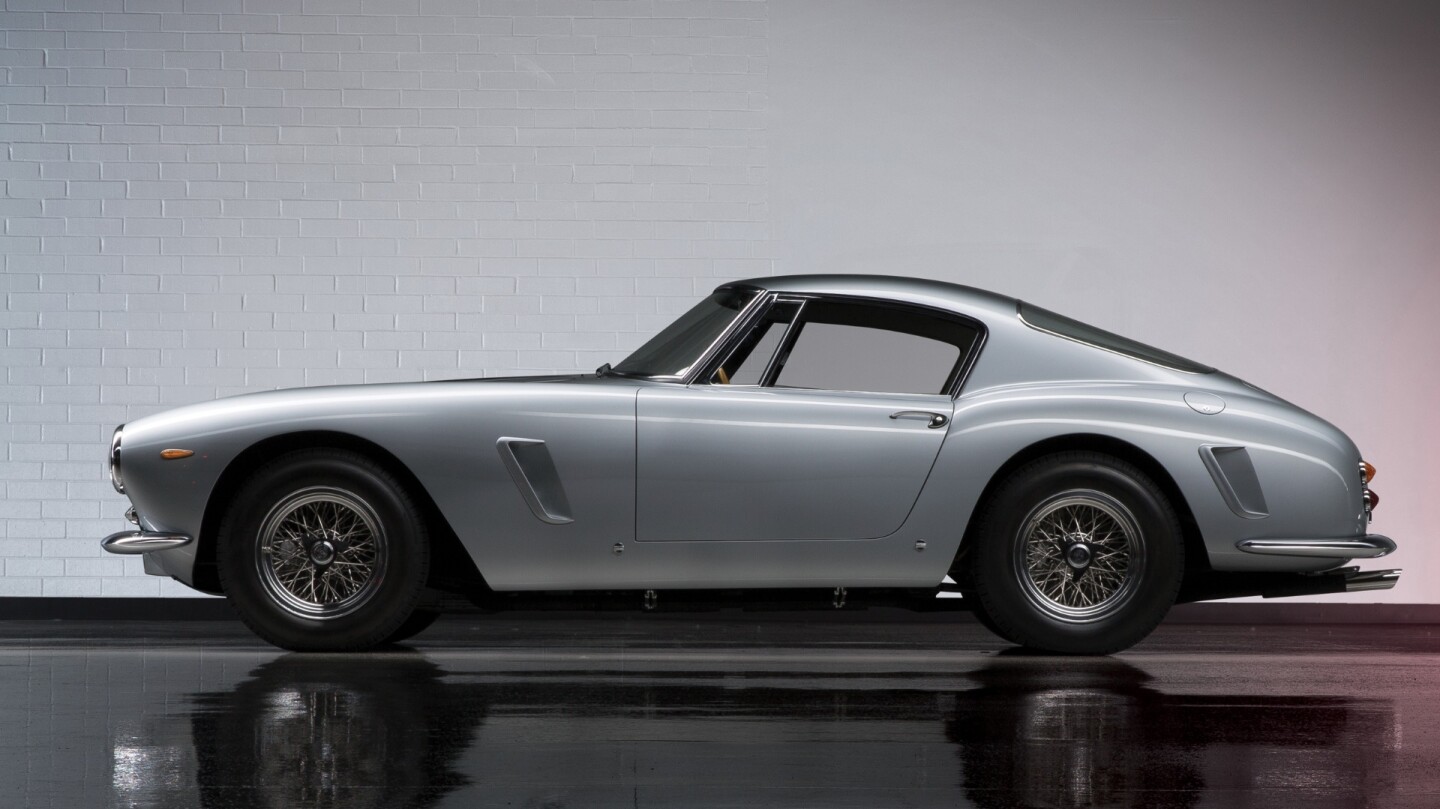 The hardtop version of the car that became the famed 250 GT California Spider, the model record for a 250 GT SWB Berlinetta stands at $11,439,774 (£7,392,000) while a Competizione variant sold for $13,500,000 by Gooding in 2016. Quite clearly, the official estimate of $8,500,000 to $10,000,000 puts the car in eight figure territory.