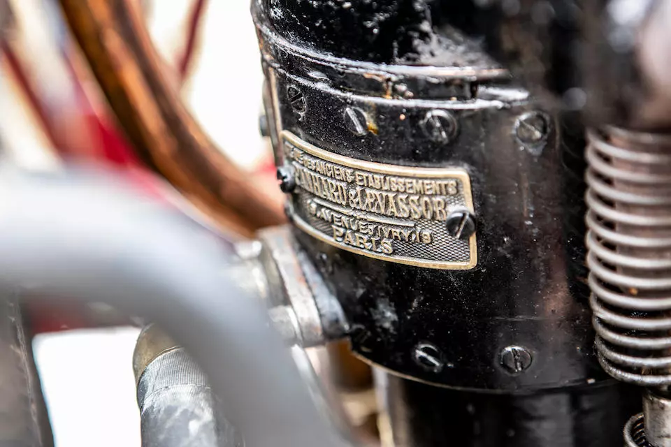 The Panhard 1901 7hp is still in running order