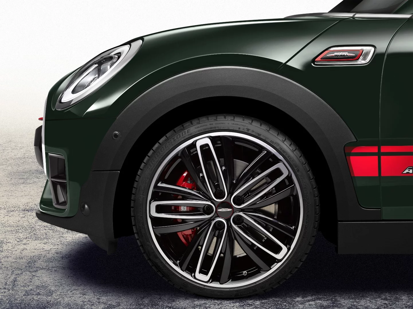 This third wheel option for the Clubman is new for this year
