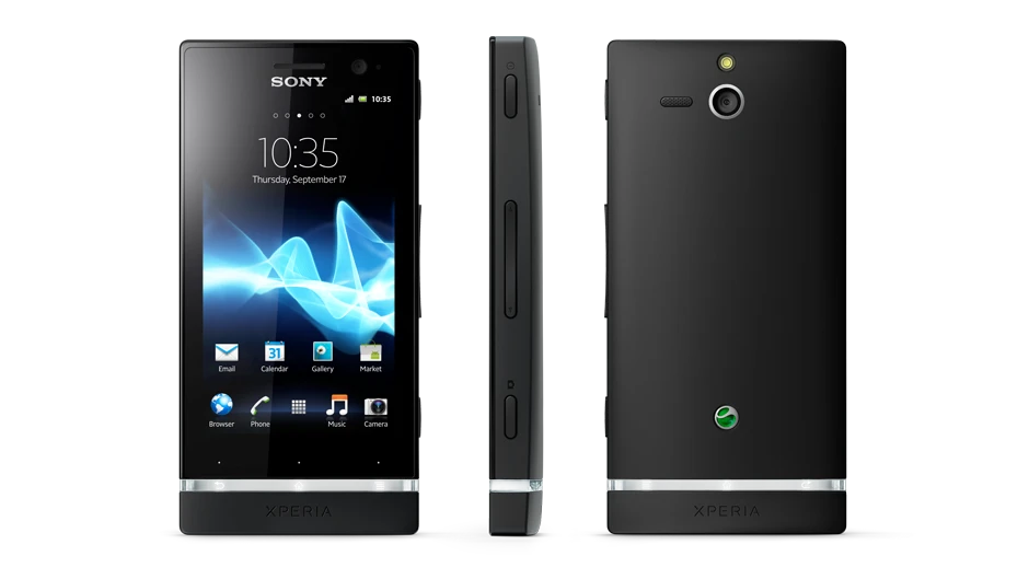The Xperia U has 3.5-inch 854 x 480 pixel display
