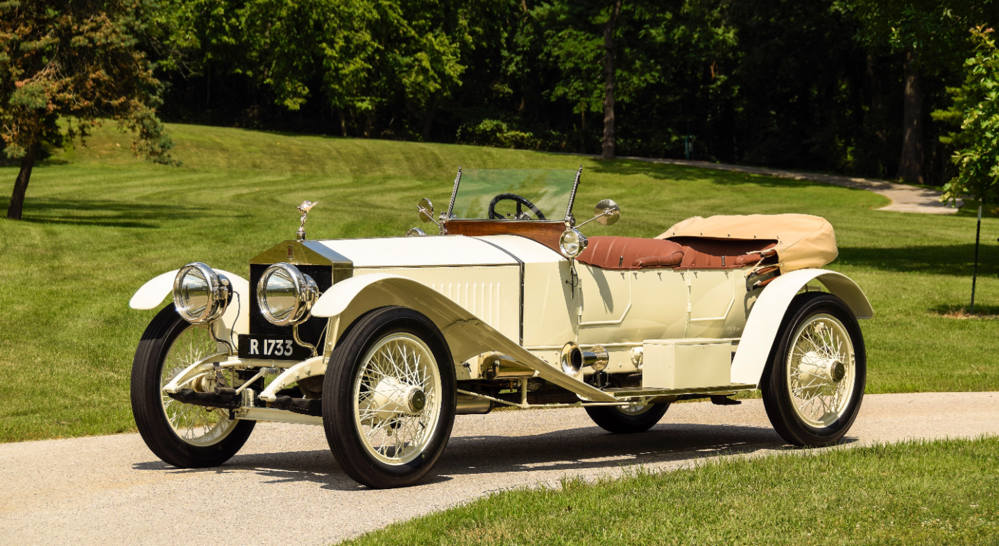 2018 Monterey Car Week Auction Report | 1913 Rolls-Royce 40/50hp Silver Ghost London-Edinburgh Tourer | Failed to reach reserve price. High bid: $690,000 | Estimate: from $750,000 to $850,000 | Auction: Bonhams | Lot 93 | Official Description