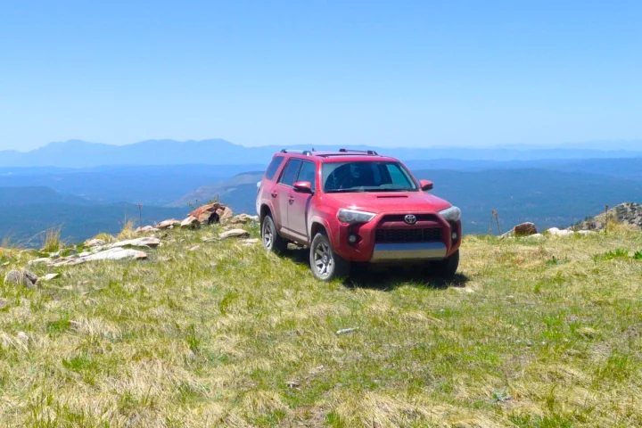 The 4Runner Trail Premium served as both our transportation and home for three days and nights