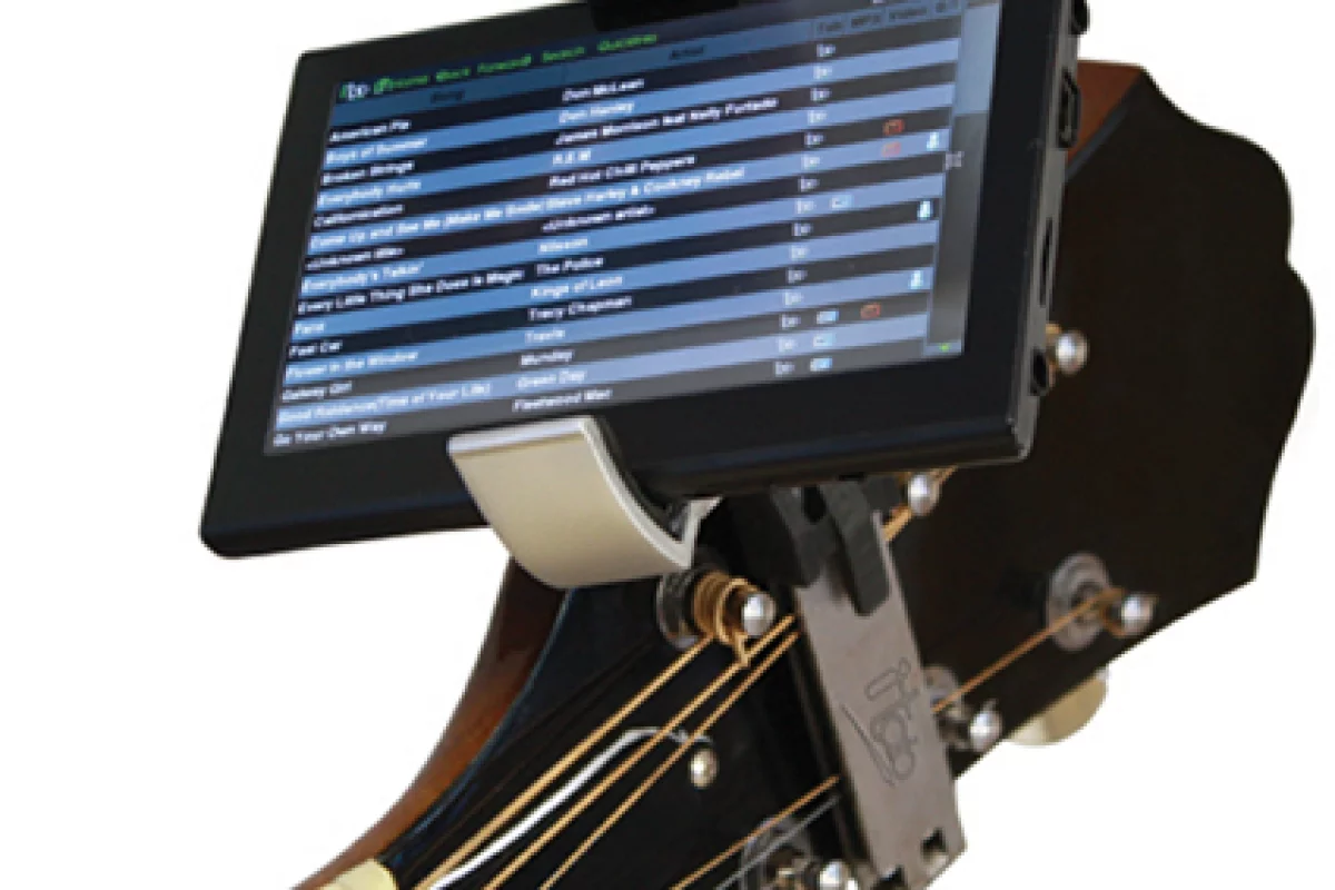 Sitting there waiting to help run through a song with you, providing a prompt or helping you learn - the iTab songbook