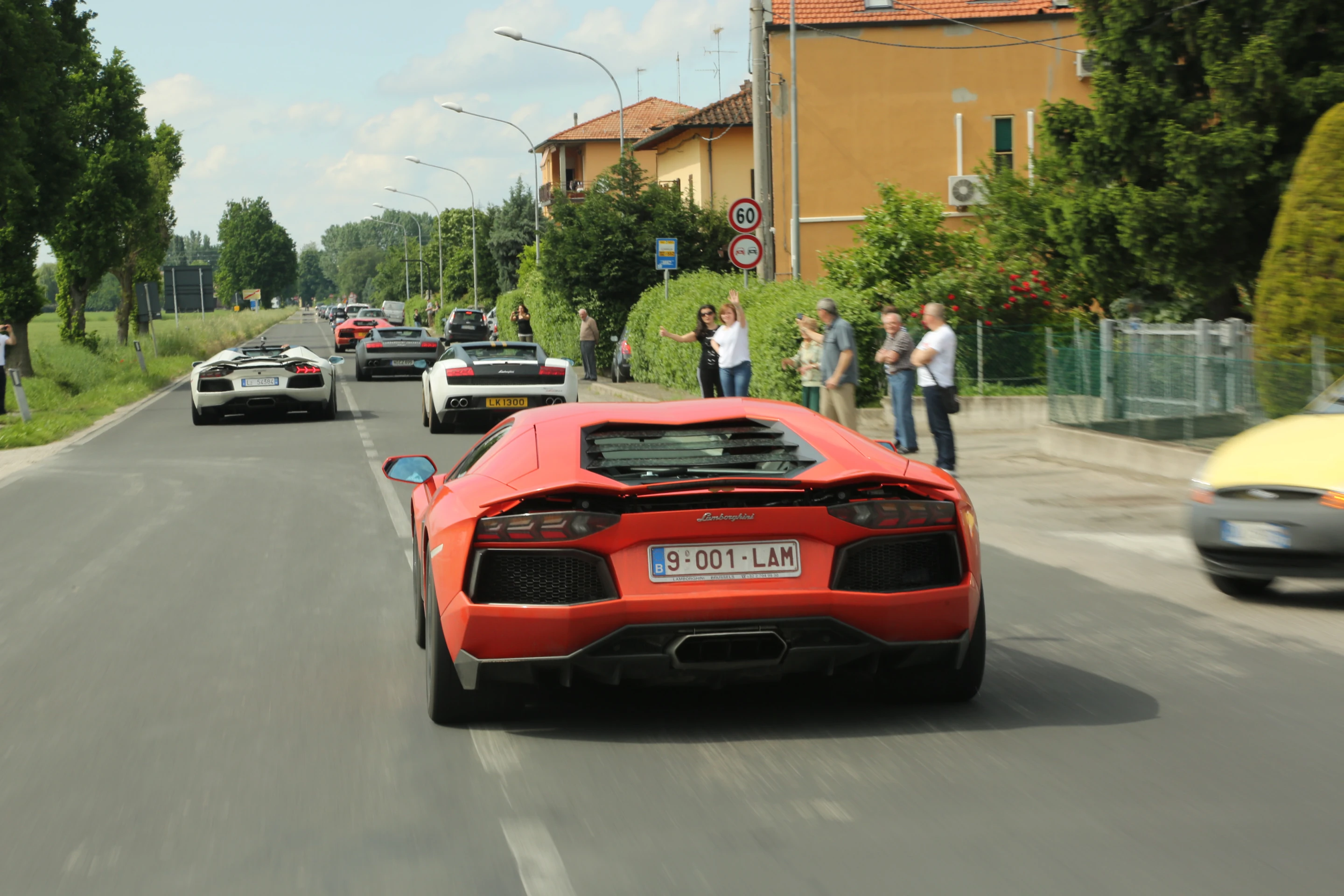 Lamborghini owners from 29 countries participated