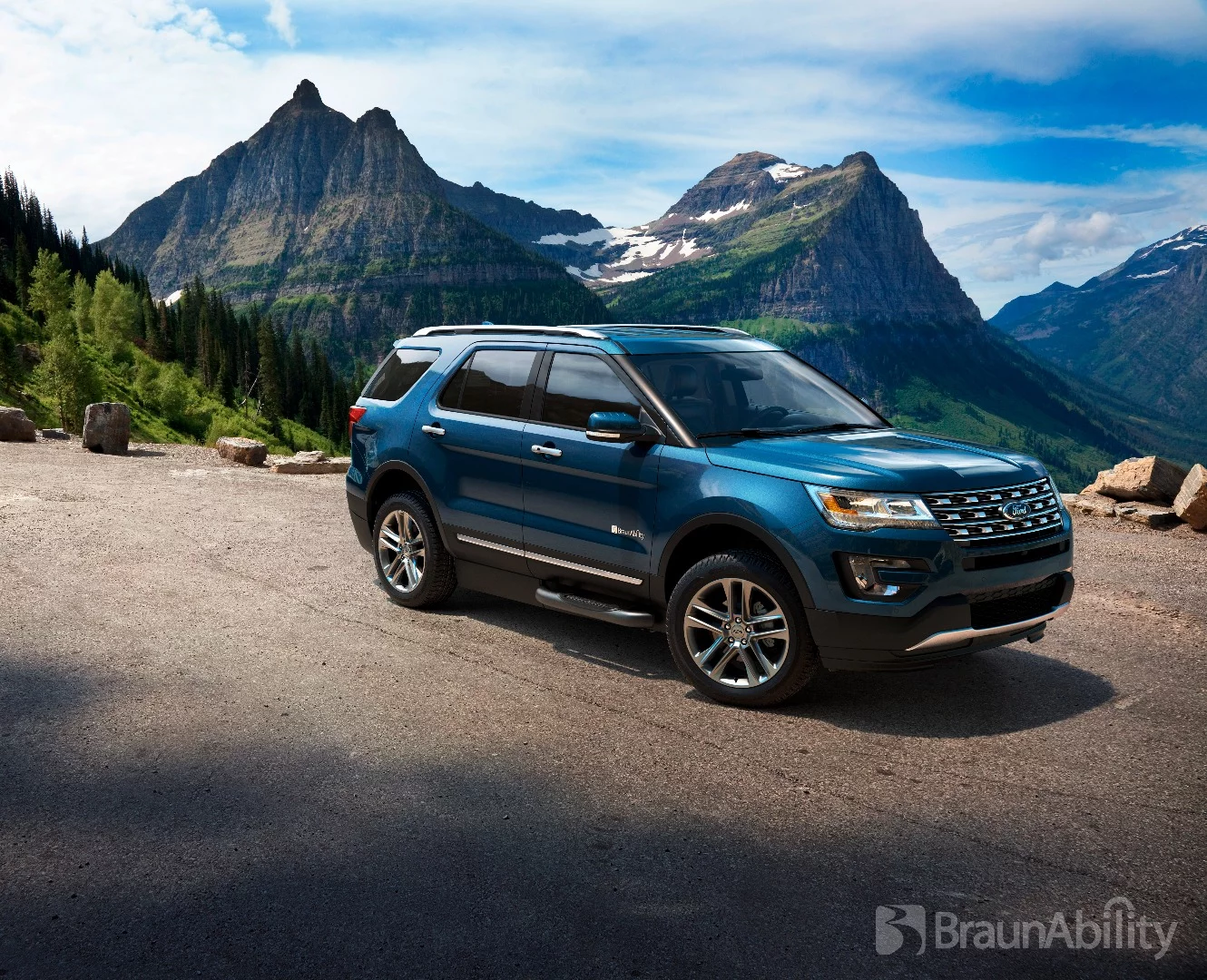 The base Explorer brings its 3.5-liter V6 engine