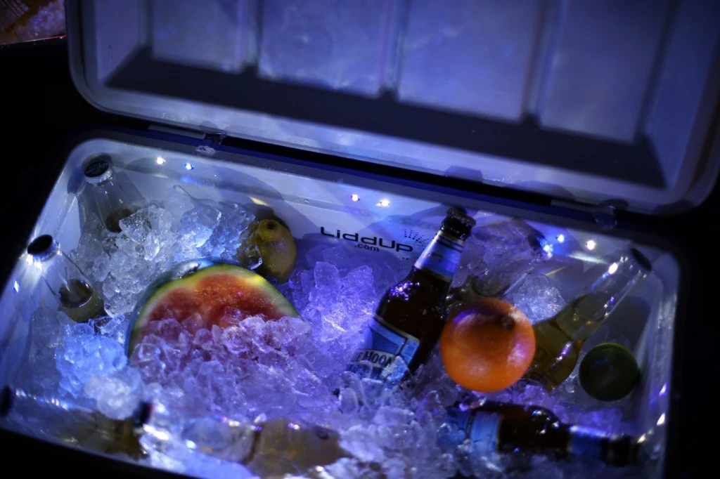 The current Kickstarter campaign is for an initial 50-quart (47 liter) cooler