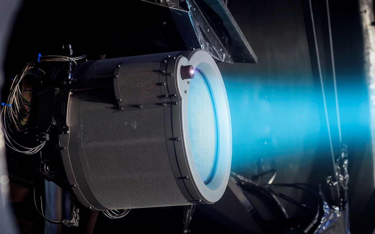 The T6 ion thruster will help send BepiColombo to Mercury